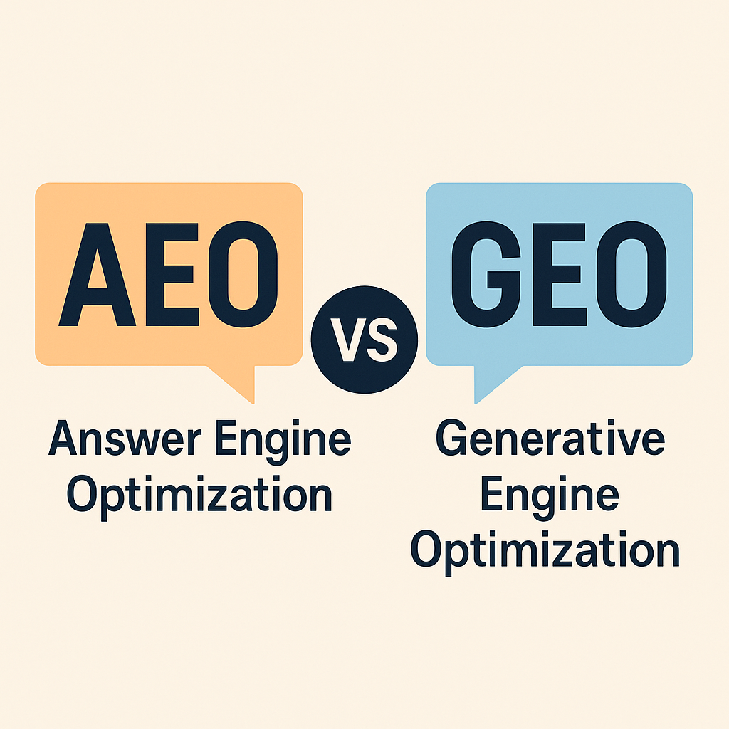 AEO vs GEO: Crafting Intelligent Data for LLMs