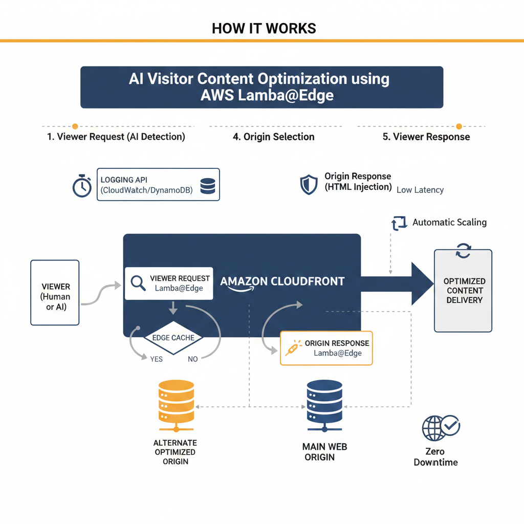 AWS CloudFront as Your AI Gateway: How to Serve Optimized Content to LLMs at the Edge